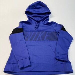 Nike Hoodie Men Size Med ECU Blue Violet‎ Kangaroo Pocket